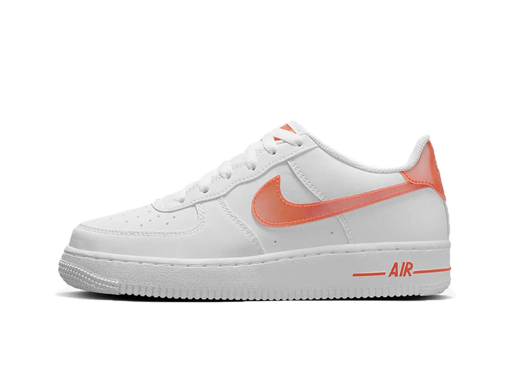 Nike Air Force 1 Next Nature Orange Swoosh GS