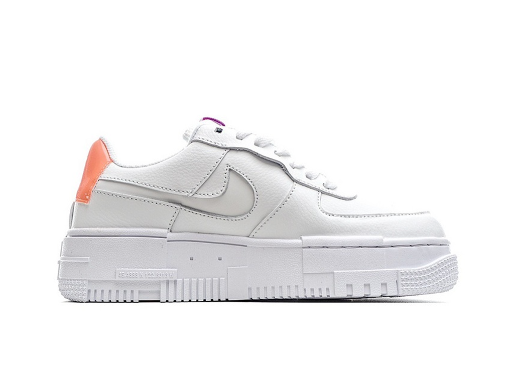 Nike Air Force 1 Pixel Salmon Heel