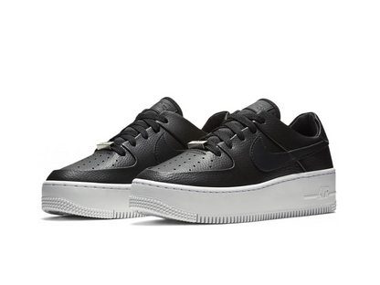 Nike Air Force 1 Sage Low Black White (Women's)