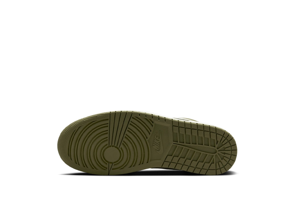 Nike Air Jordan 1 Low Black Toe Medium Olive-Air Jordan-pikastore.cz