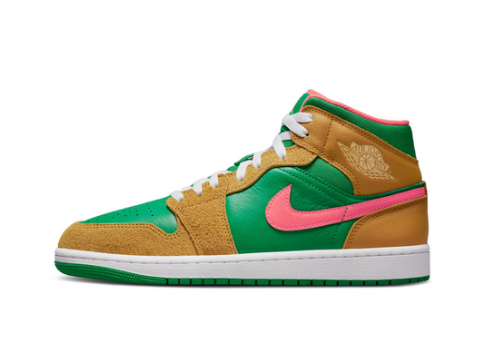 Nike Air Jordan 1 Mid SE Wheat Watermelon