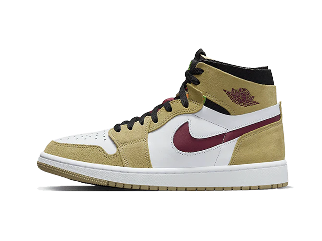 Nike Air Jordan 1 Zoom Comfort Neutral Olive Cherrywood-Air Jordan-pikastore.cz