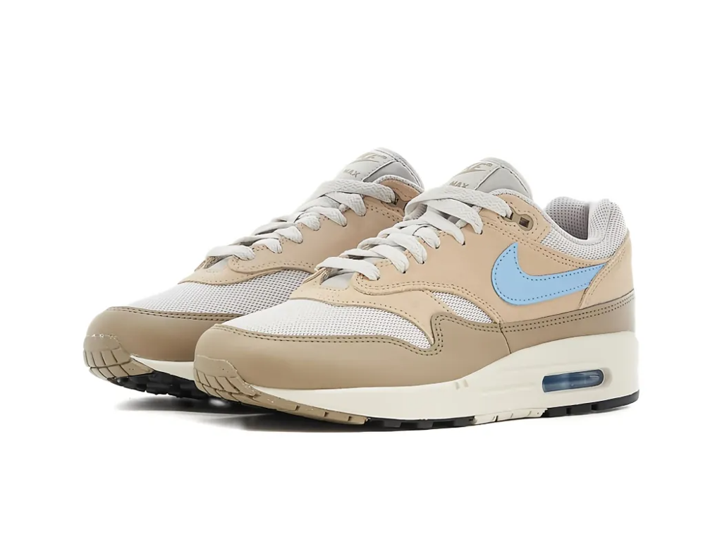 Nike Air Max 1 Essential Light Bone Psychic Blue-Nike-pikastore.cz