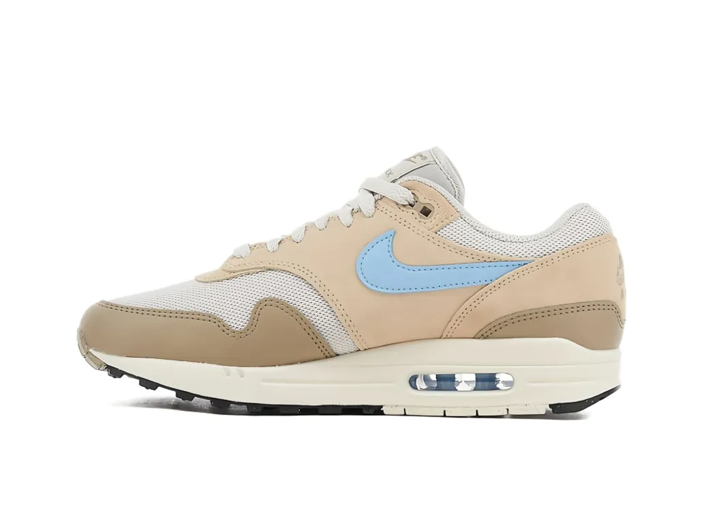 Nike Air Max 1 Essential Light Bone Psychic Blue-Nike-pikastore.cz