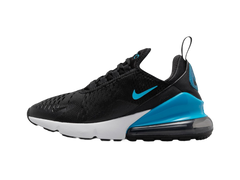 Nike Air Max 270 GS Black Blue Lightning