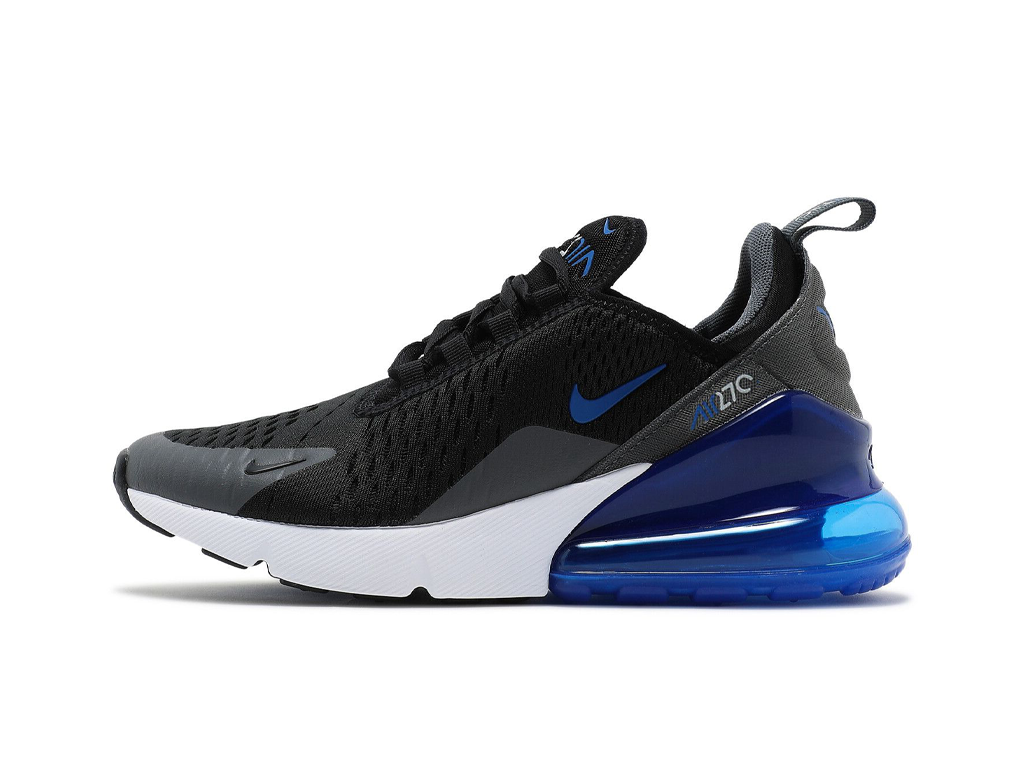 Nike Air Max 270 GS Black Game Royal-Nike-pikastore.cz