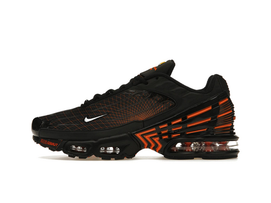 Nike Air Max Plus 3 Black Orange Spirograph