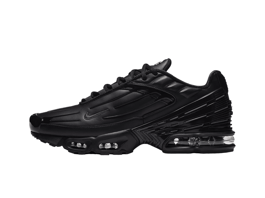 Nike Air Max Plus 3 Leather Triple Black-Nike-pikastore.cz