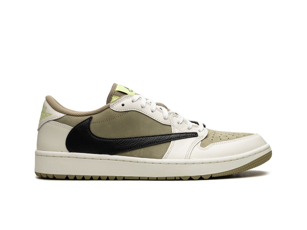 Nike Jordan 1 Retro Low Golf Travis Scott Neutral Olive