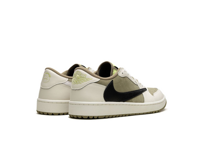 Nike Jordan 1 Retro Low Golf Travis Scott Neutral Olive