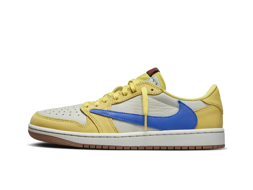 Nike Jordan 1 Retro Low OG SP Travis Scott Canary (Women's)-sneakers-Air Jordan-pikastore.cz