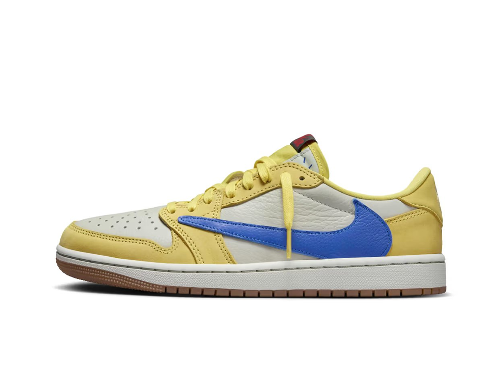 Jordan 1 Retro Low OG SP Travis Scott Canary (žene)