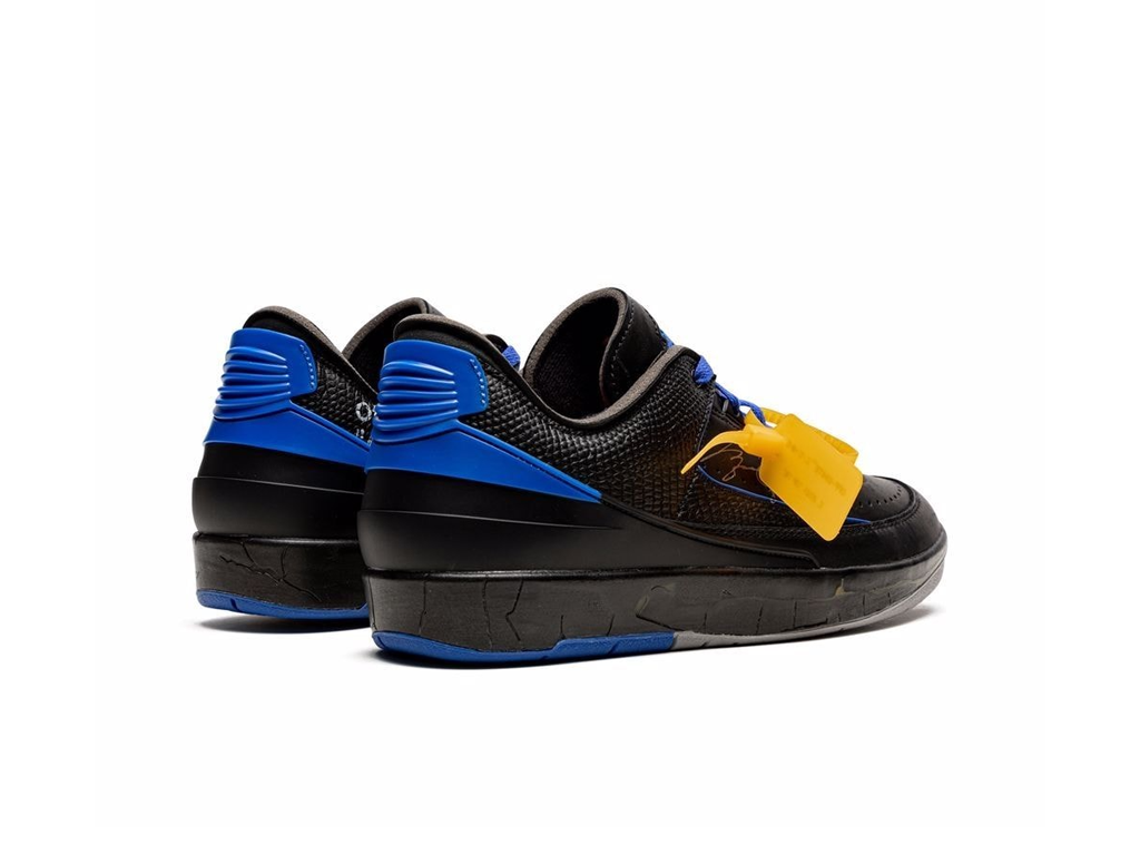 Nike Jordan 2 Retro Low SP Off-White Black Blue-sneakers-Air Jordan-pikastore.cz