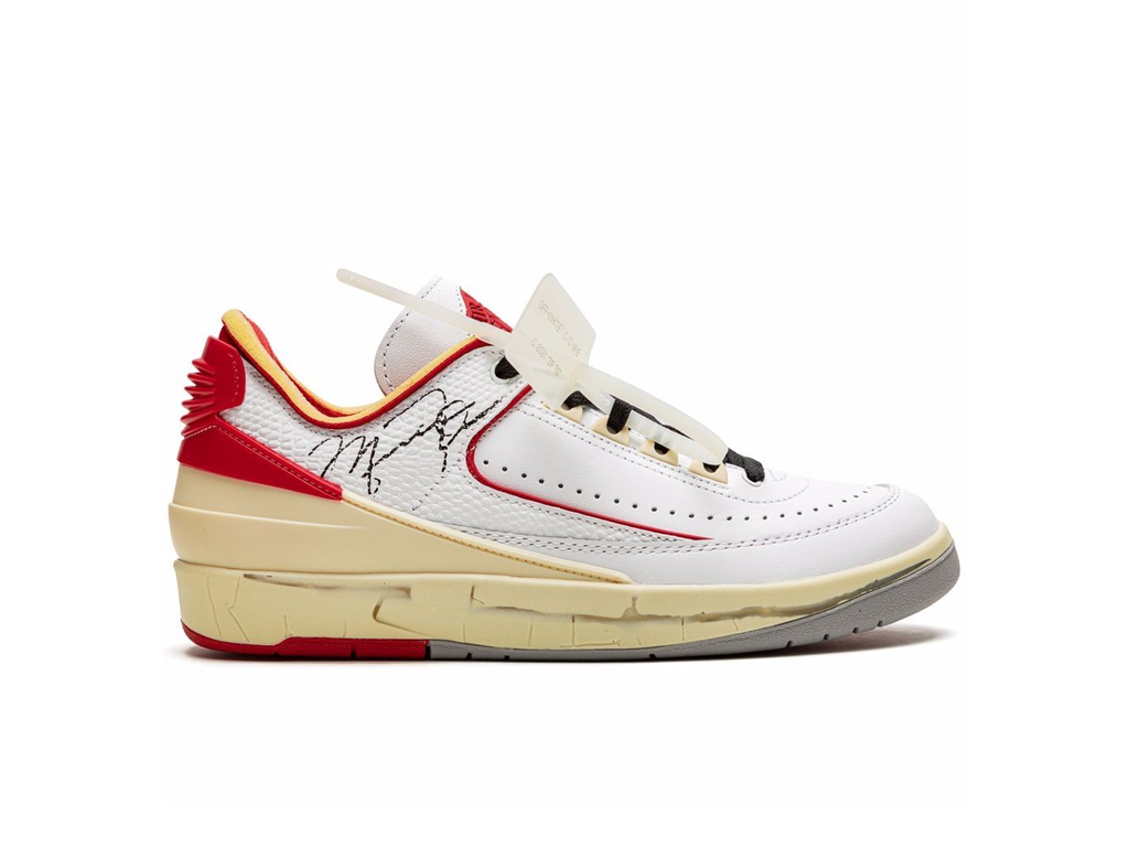Nike Jordan 2 Retro Low SP Off-White White Red-sneakers-Air Jordan-pikastore.cz