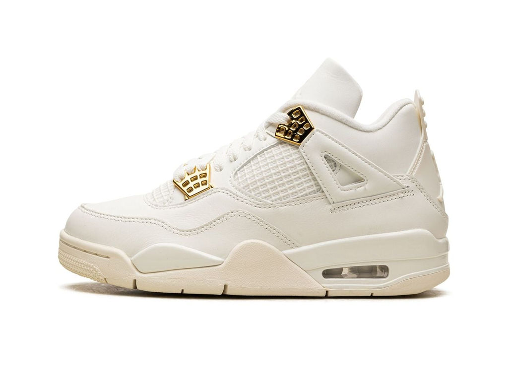 Nike Jordan 4 Retro Metallic Gold (Women's)-sneakers-Air Jordan-pikastore.cz