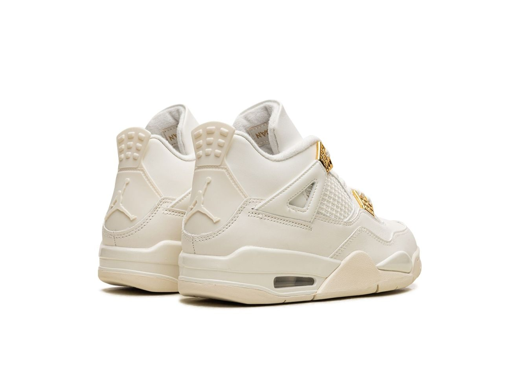 Nike Jordan 4 Retro Metallic Gold (Women's)-sneakers-Air Jordan-pikastore.cz