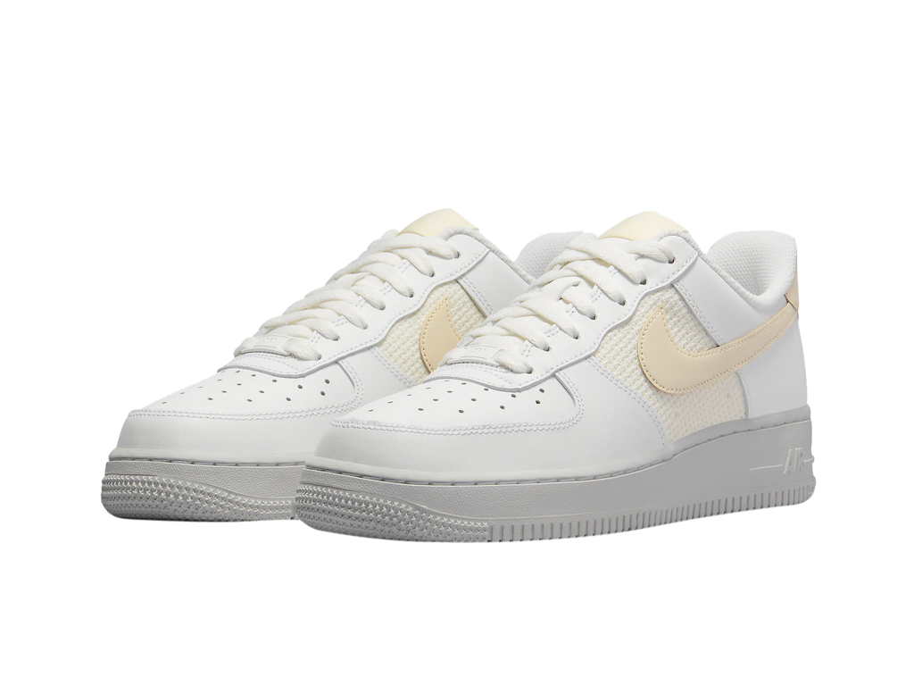 Nike Wmns Air Force 1 07 ESS Cross Stitch - White Fossil-Nike-pikastore.cz