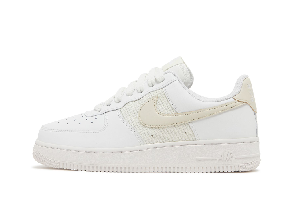 Nike Wmns Air Force 1 07 ESS Cross Stitch - White Fossil-Nike-pikastore.cz