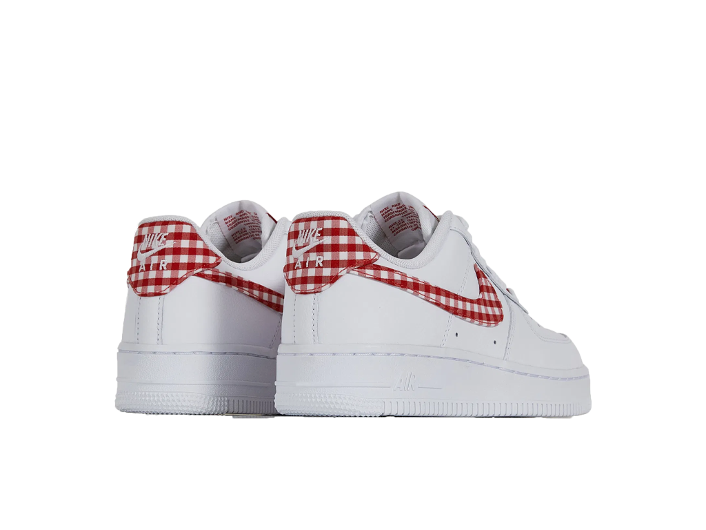 Nike Wmns Air Force 1 07 Essential Mystic Red Gingham