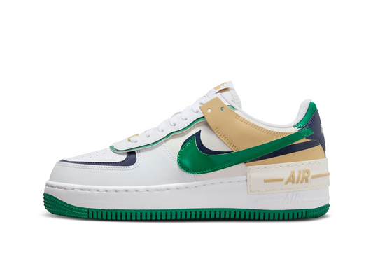 Nike Wmns Air Force 1 Shadow White Malachite Sesame