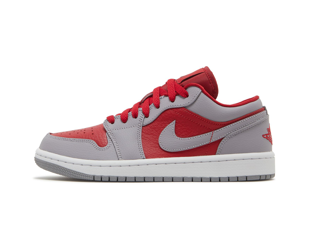 Nike Wmns Air Jordan 1 Low SE Split - Gym Red Cement Grey-Air Jordan-pikastore.cz