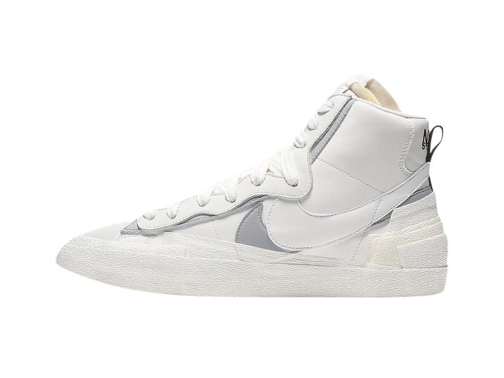Nike sacai x Blazer Mid White Grey
