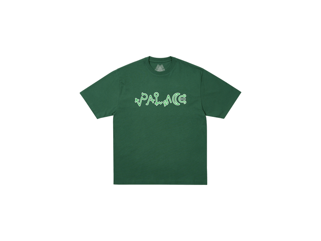 Palace Navigation T-Shirt Racey Green