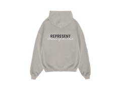 Represent Patron Of The Club Hoodie - Mudstone