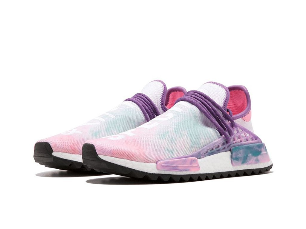 Pharrell x Adidas NMD Human Race Trail Holi Festival