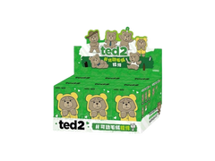 Pop Mart Pop Mart Ted2 Teddy Bear Action Plush Pendant Series Sealed Case (6 Blind Boxes)