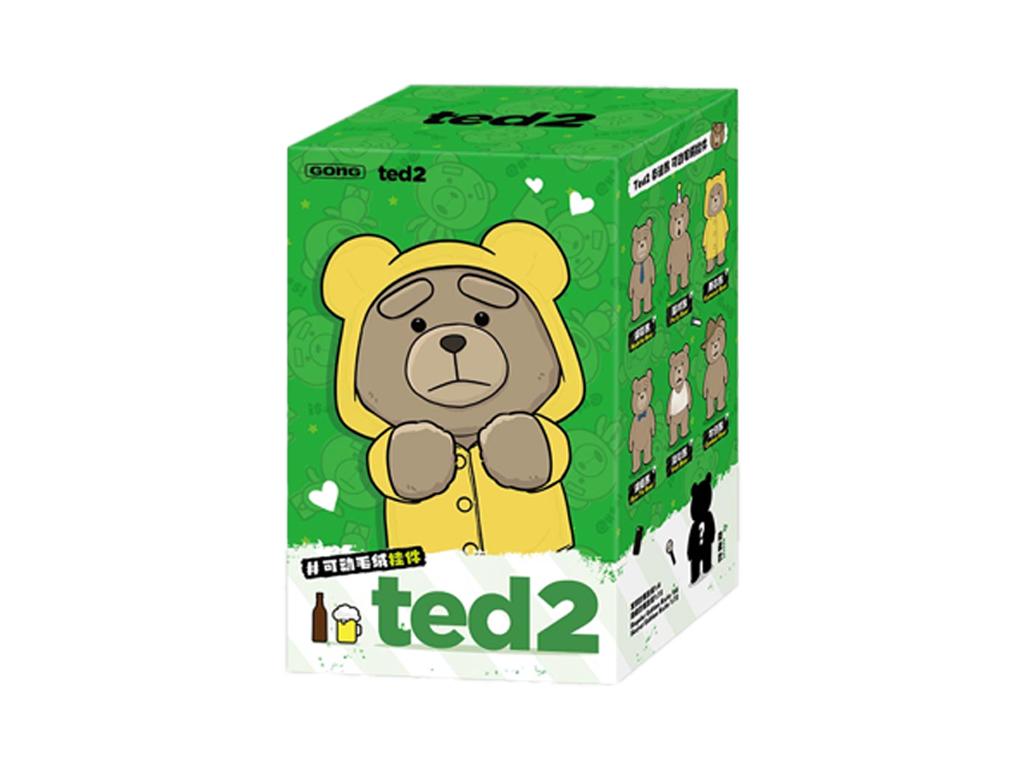 Pop Mart Pop Mart Ted2 Teddy Bear Action Plush Pendant Series Sealed Case (6 Blind Box)-Pop Mart-pikastore.cz
