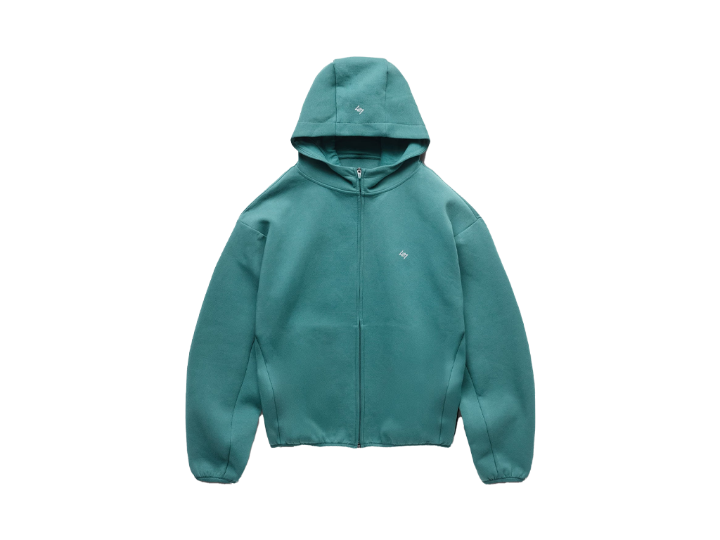 Represent 247 Form Zip Hoodie Teal