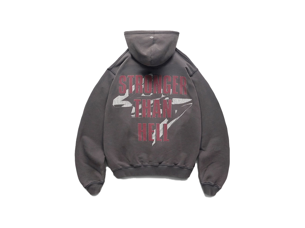 Represent 247 Sydney Hoodie Washed Grey-Represent-pikastore.cz