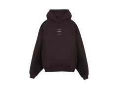 Represent 247 Uprising Oversized Hoodie Chocolate