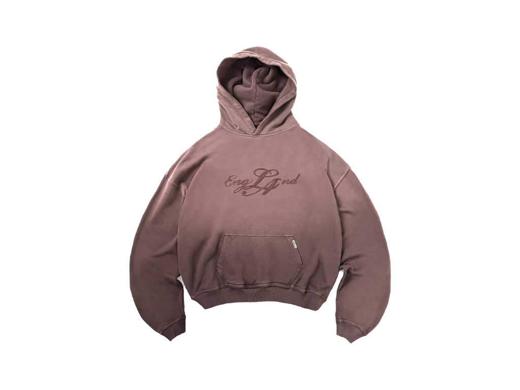 Represent EngLAnd Hoodie Washed Brown-Represent-pikastore.cz