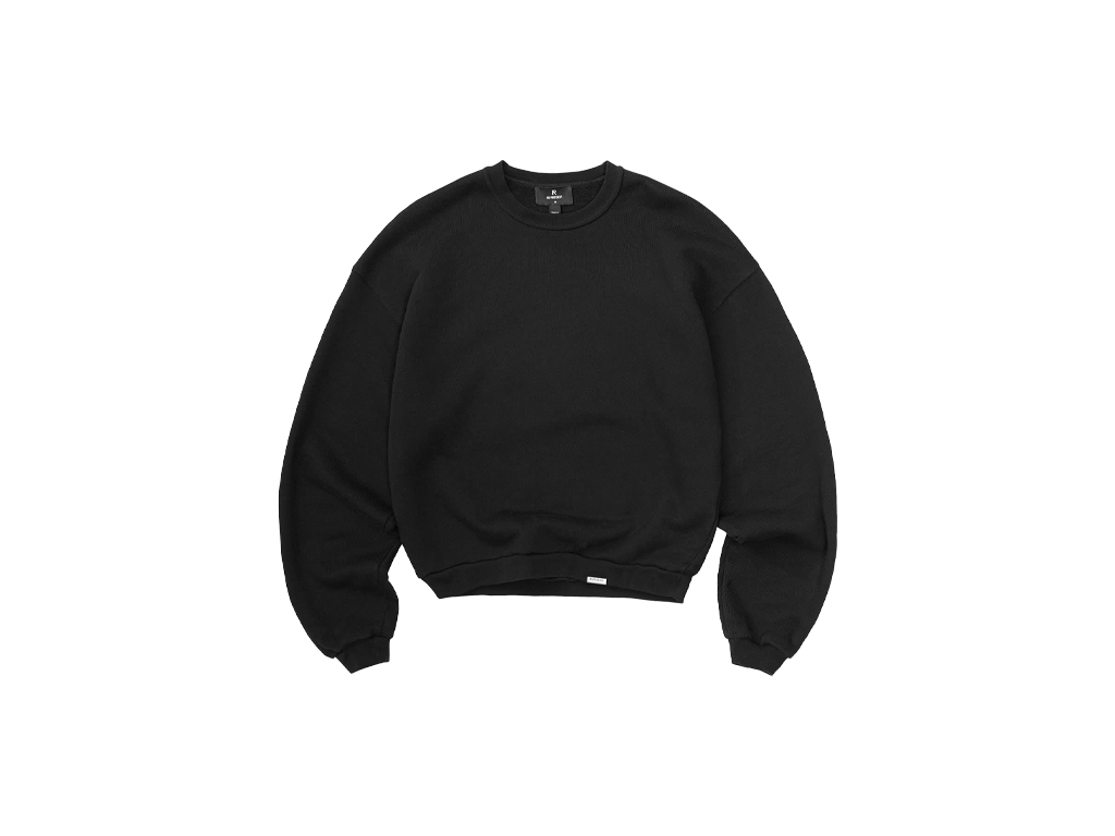 Represent GH Shrunken Sweatshirt Jet Black