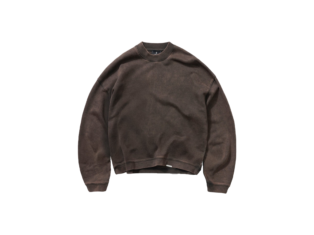 Represent Initial Boxy Sweater Coffee