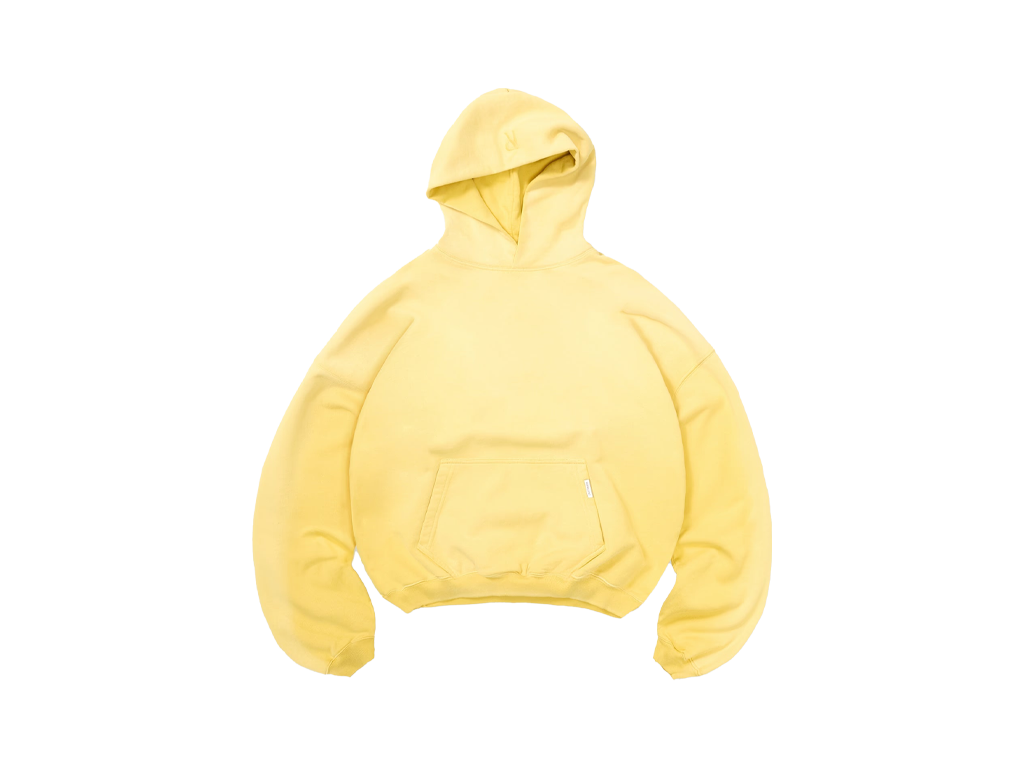 Represent Initial Oversized Hoodie Canary Yellow