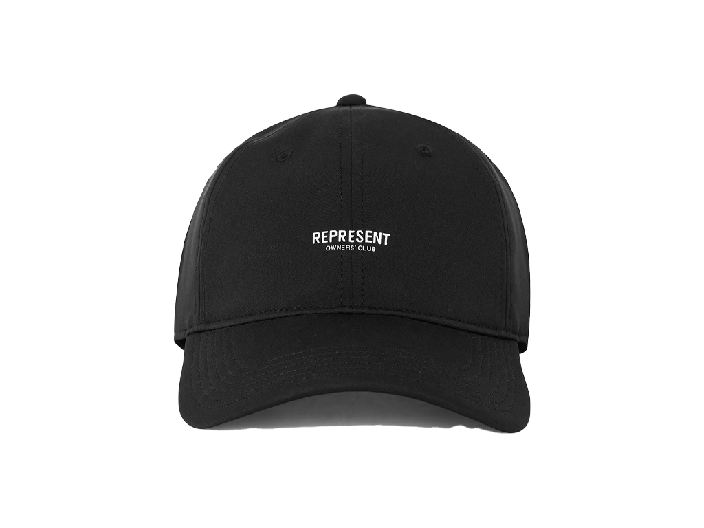 Represent Micro Owners Club Nylon Cap Jet Black-Represent-pikastore.cz
