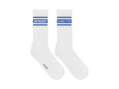 Represent Owners Club Socks Flat White Cobalt