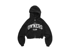 Represent Owners Club Zip Through Худі Jet Black