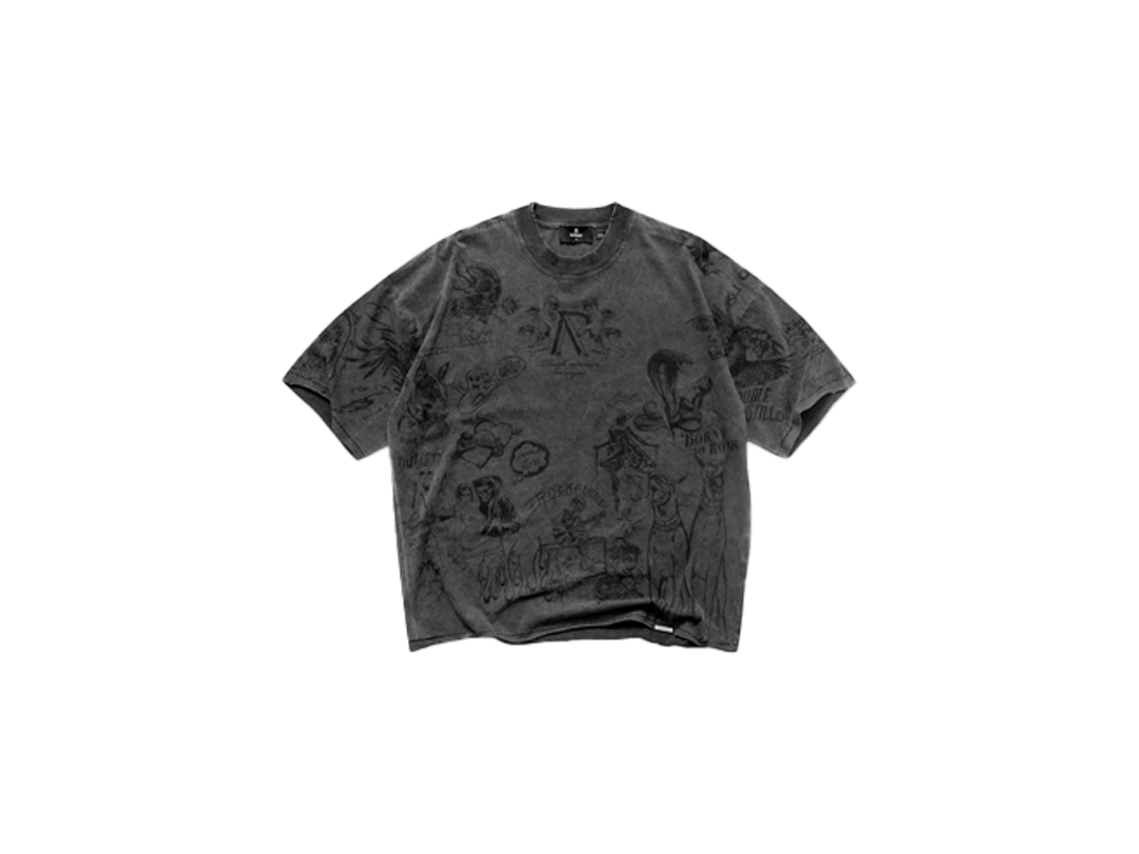 Represent Legacy T-Shirt Vintage Grey-Represent-pikastore.cz