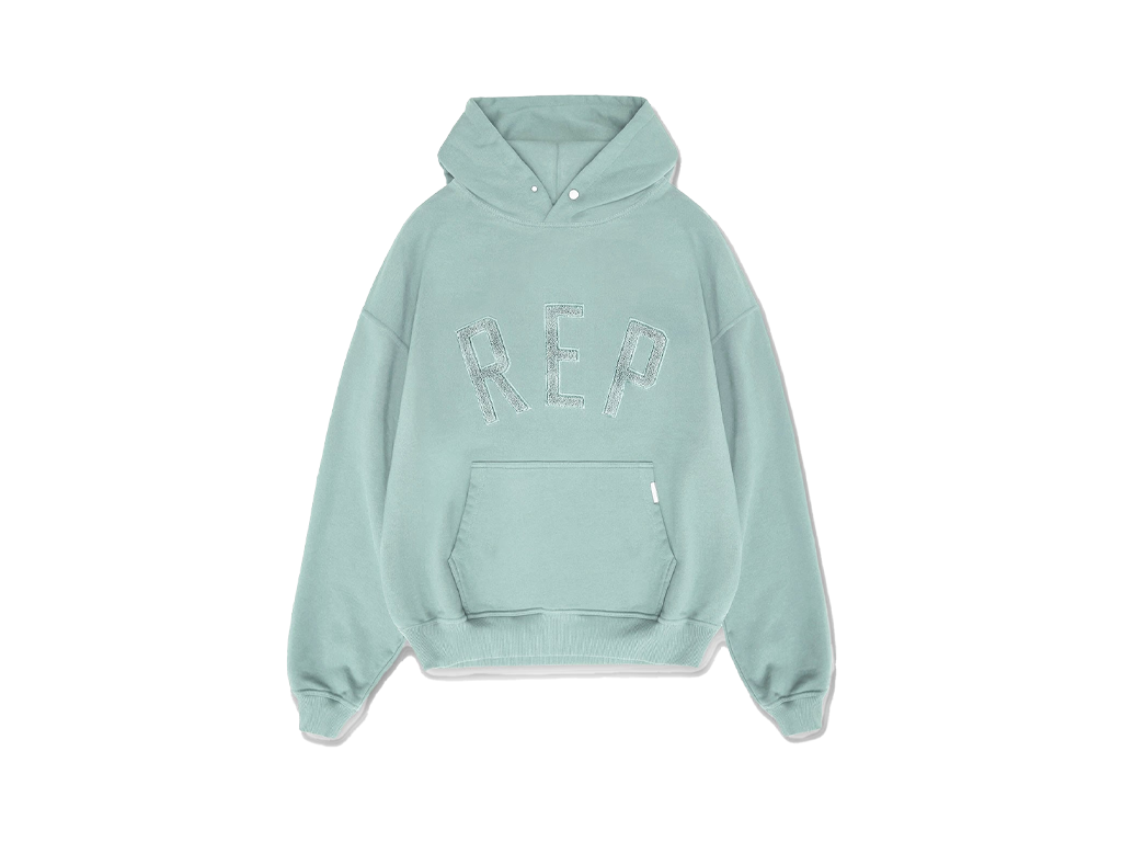 Represent Rep Applique Hoodie Forest Green-Represent-pikastore.cz