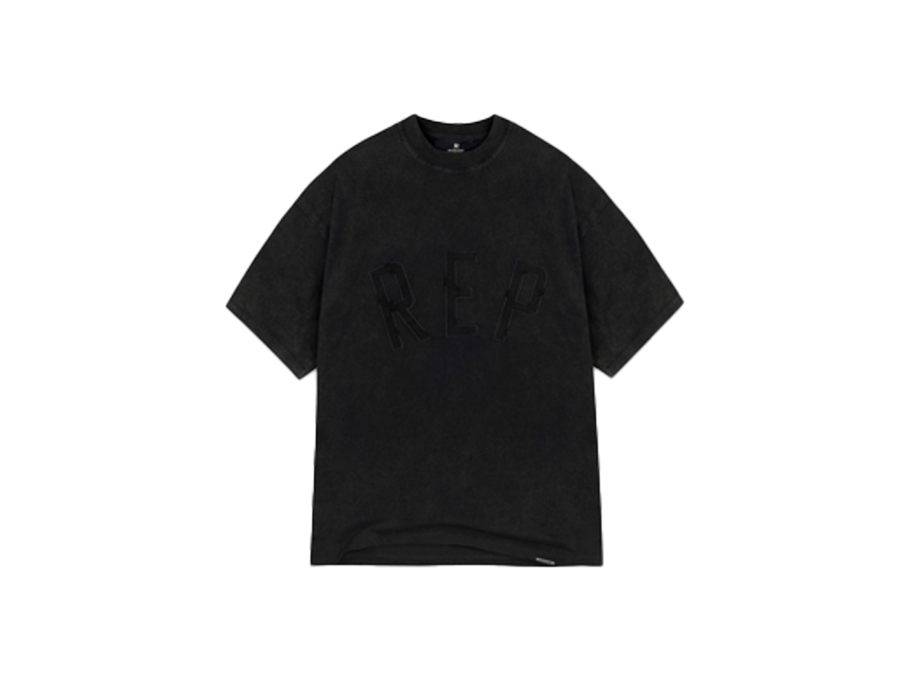 Represent Rep Applique T-Shirt Off Black-Represent-pikastore.cz