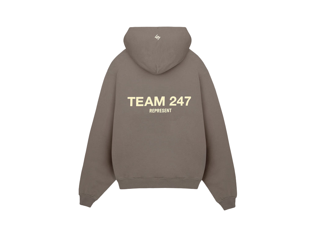 Represent Team 247 Oversized Hoodie Earth-Represent-pikastore.cz