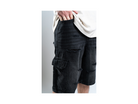 Custom Cargo Shorts Black-Kalhoty-Custompantsprg-pikastore.cz