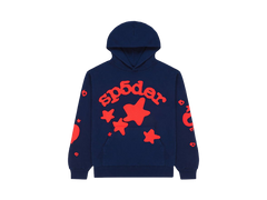 Sp5der Beluga Hoodie Navy