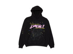 Sp5der New Black Pink Hoodie