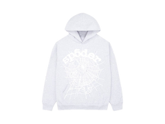 Sp5der OG Web Hoodie Heather Grey