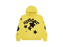 Sp5der Beluga Hoodie Gold